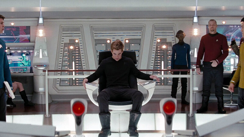 Star Trek bridge scene