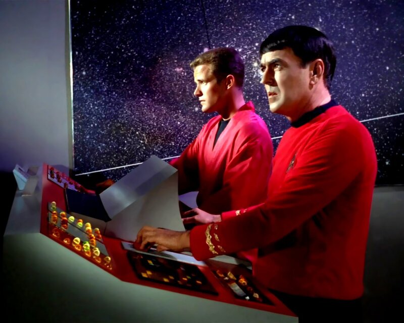 Star Trek bridge scene