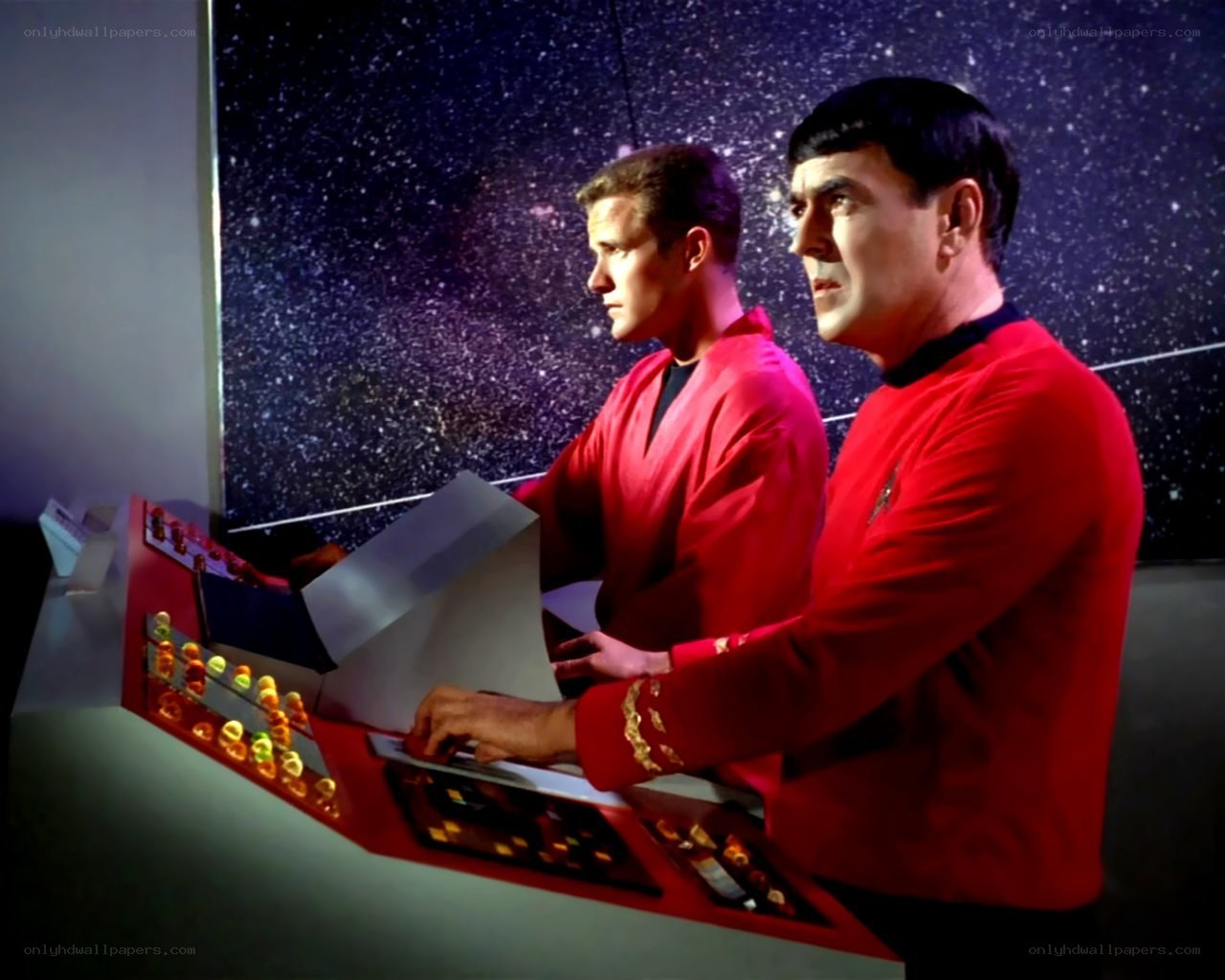 Star Trek bridge scene