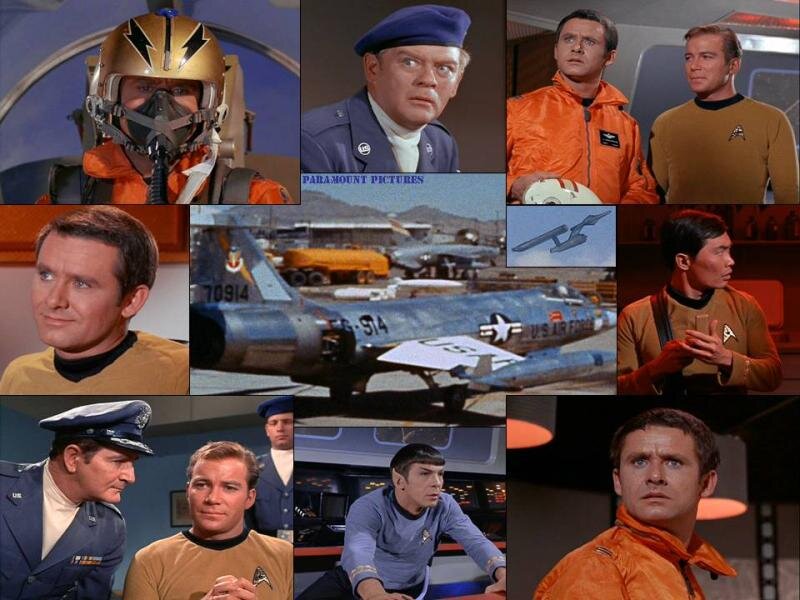 Star Trek Cast and Aircraft