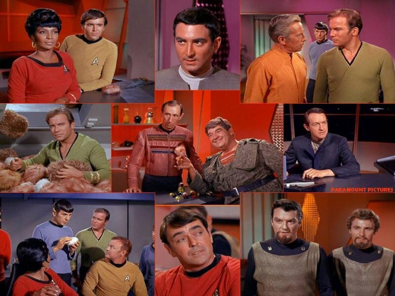 Star Trek Cast in Scenes