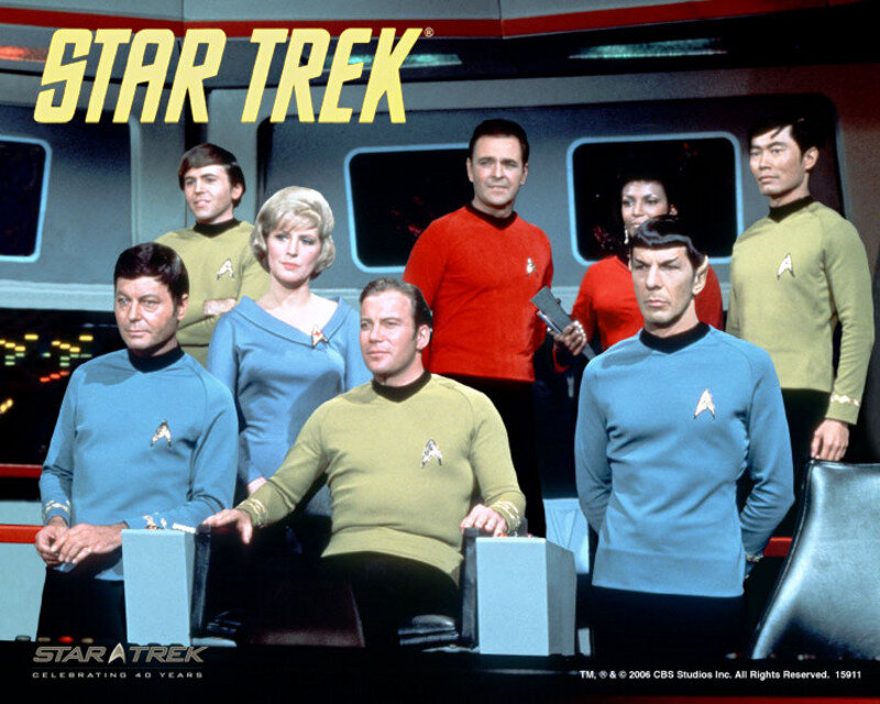Star Trek cast photo