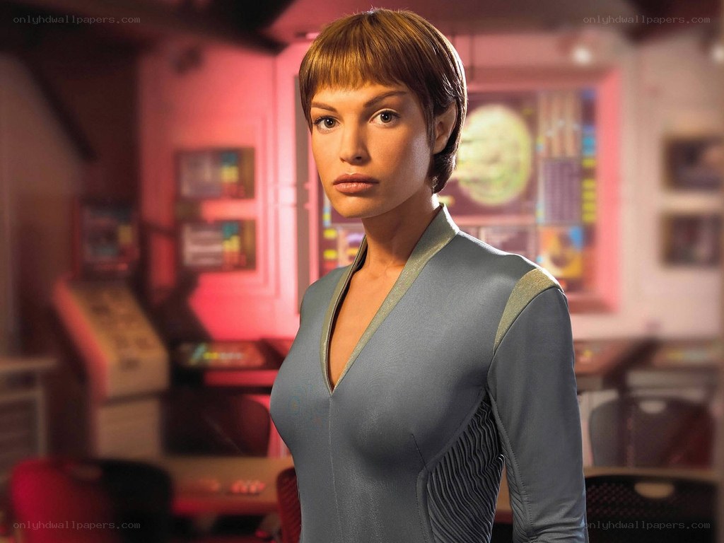 Star Trek character in uniform