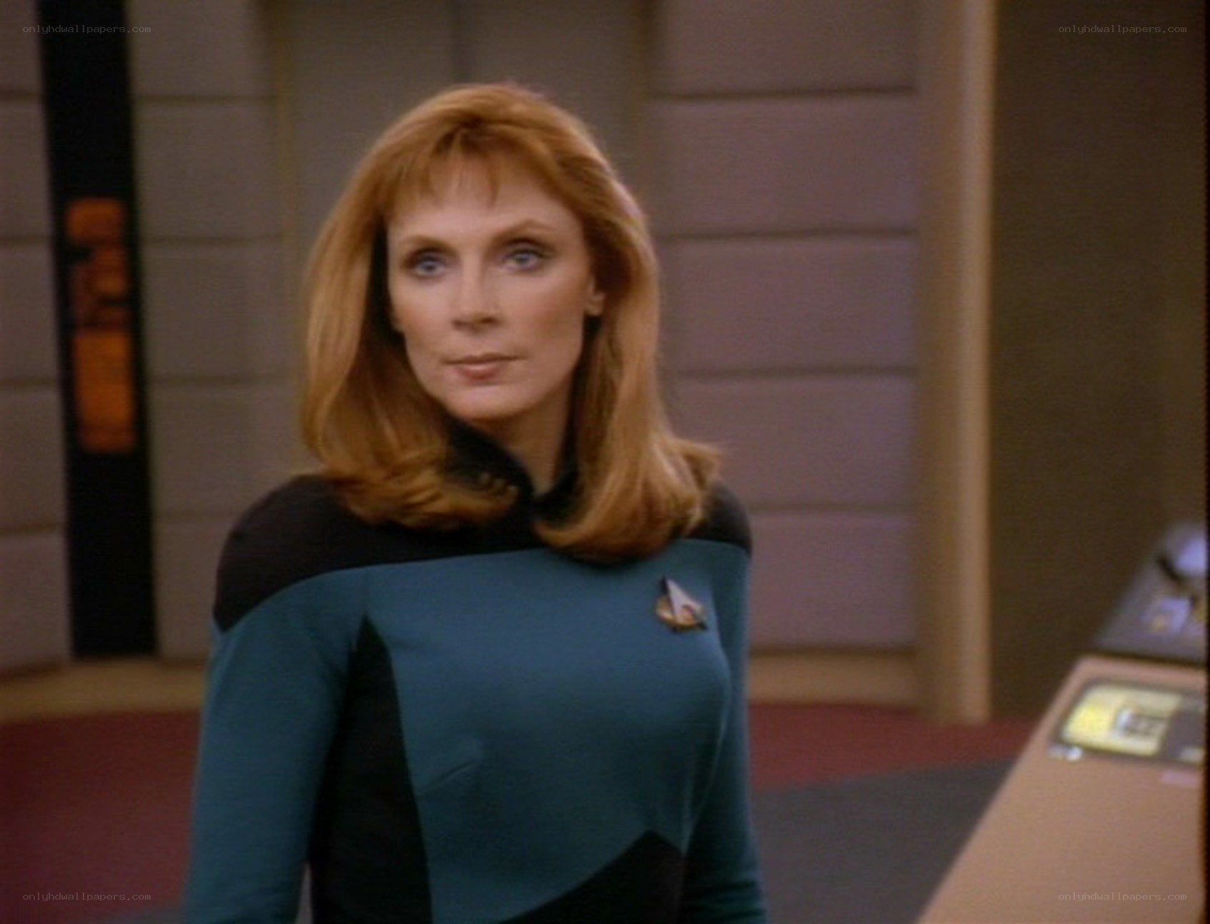 Star Trek character in uniform