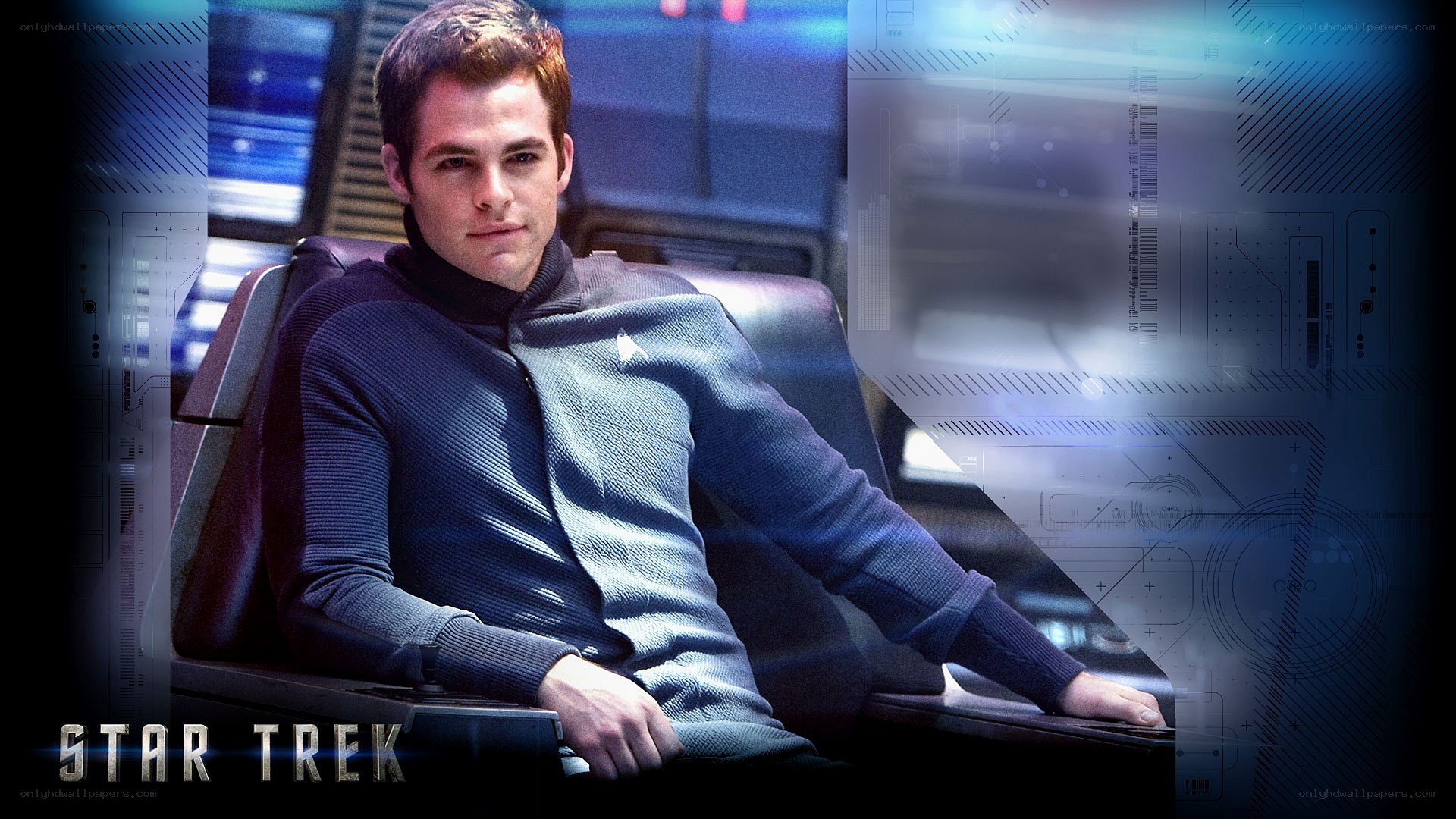 Star Trek character in uniform