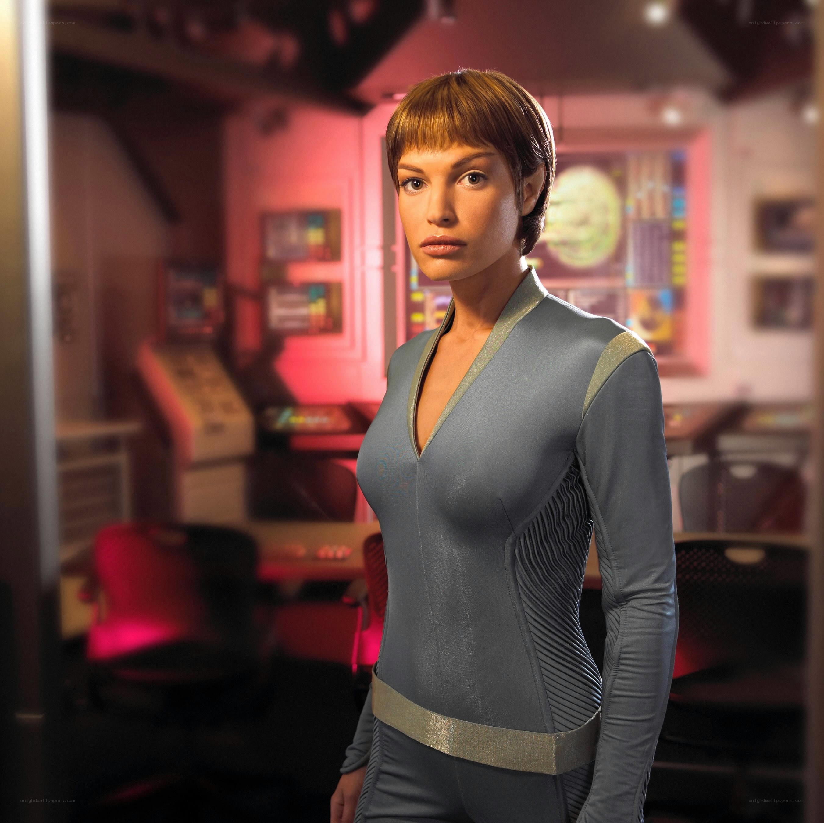 Star Trek character in uniform