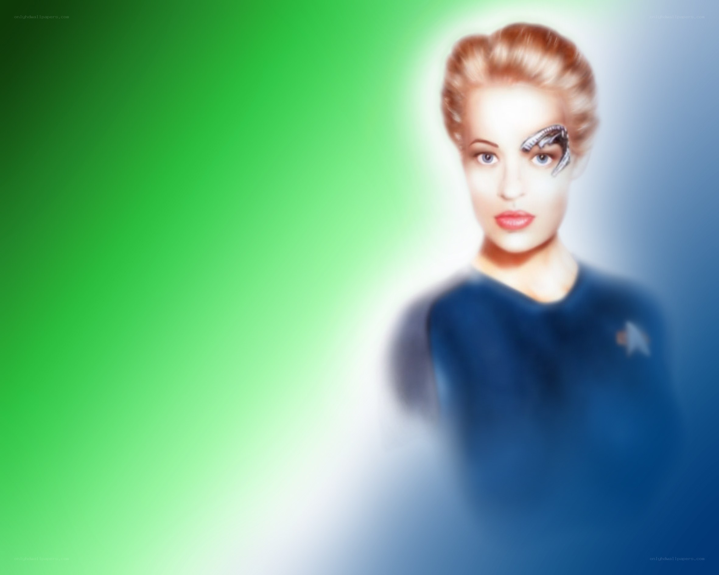 Star Trek character portrait
