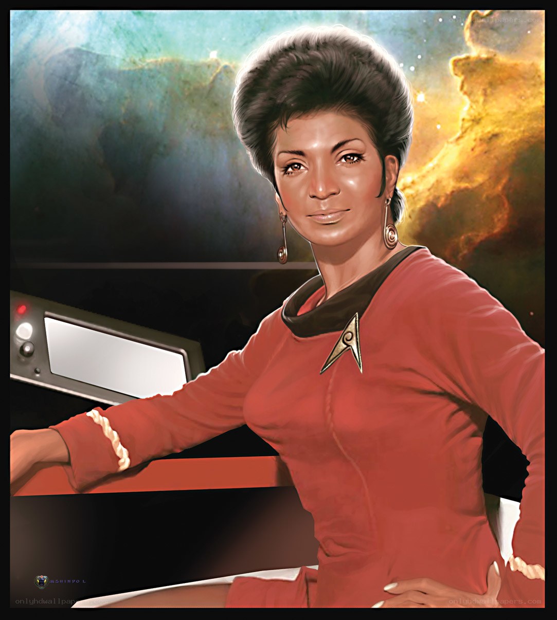 Star Trek character portrait