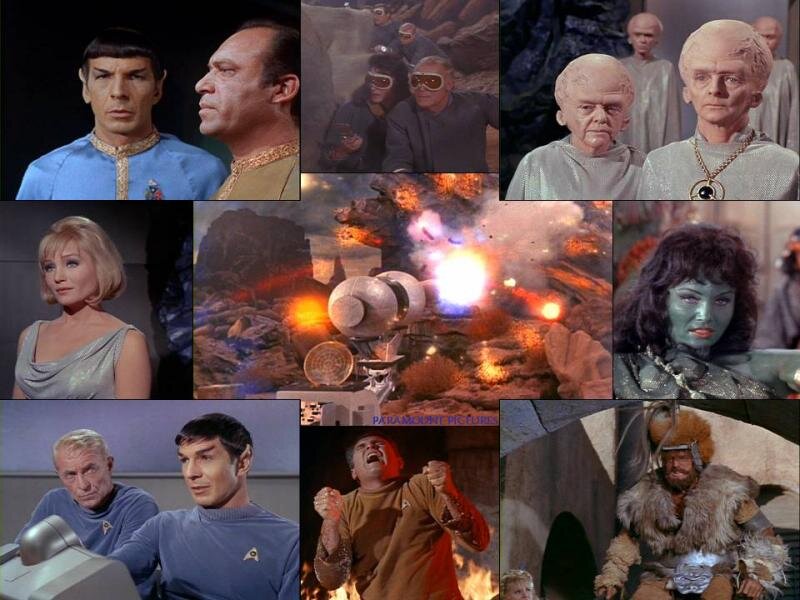 Star Trek Characters and Scenes — Blue