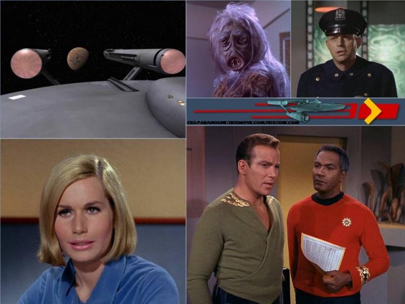 Star Trek Characters and Ship