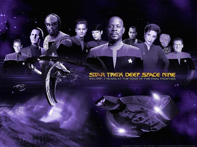 Star Trek Characters and Ships — Purple