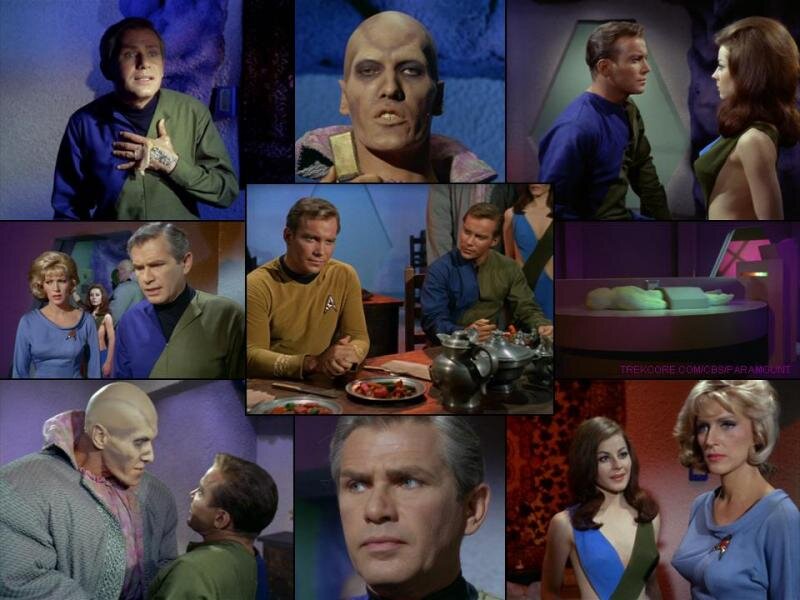 Star Trek Characters in Scenes — Blue, Dramatic