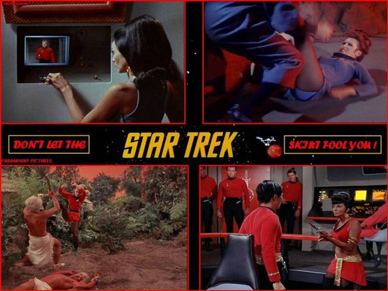 Star Trek Characters in Scenes — Red, Dramatic