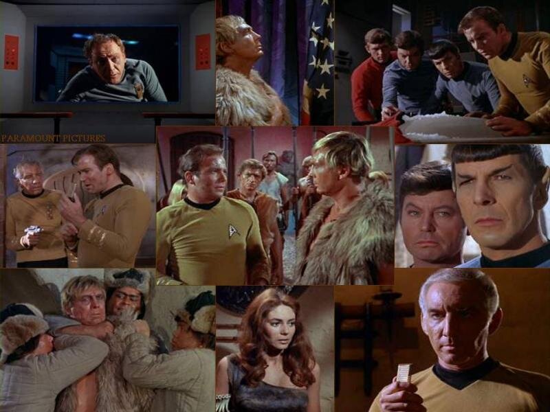 Star Trek Characters in Scenes