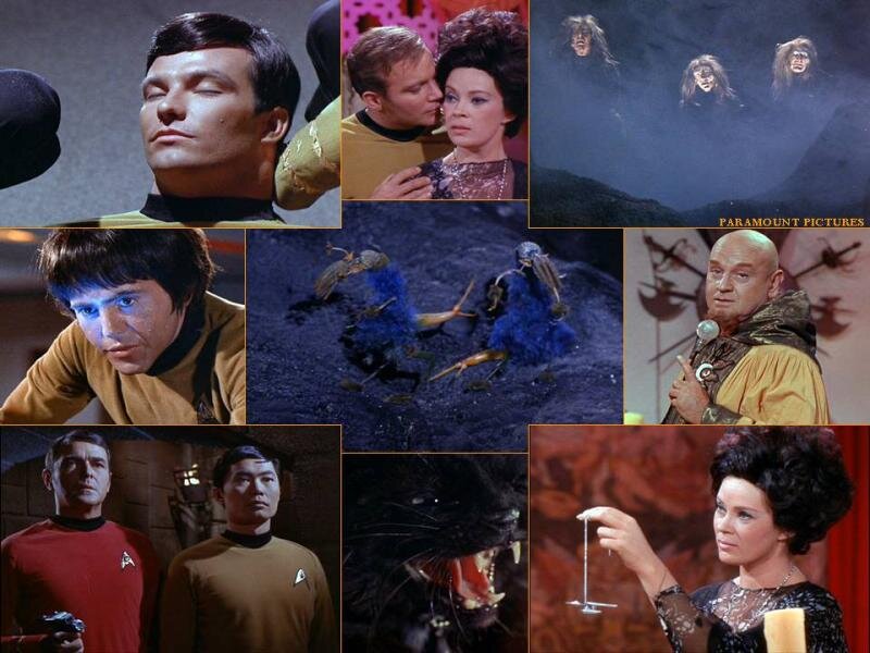 Star Trek Characters in Scenes — Yellow