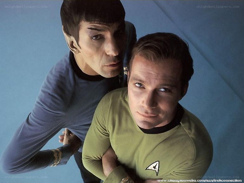 Star Trek characters in uniform