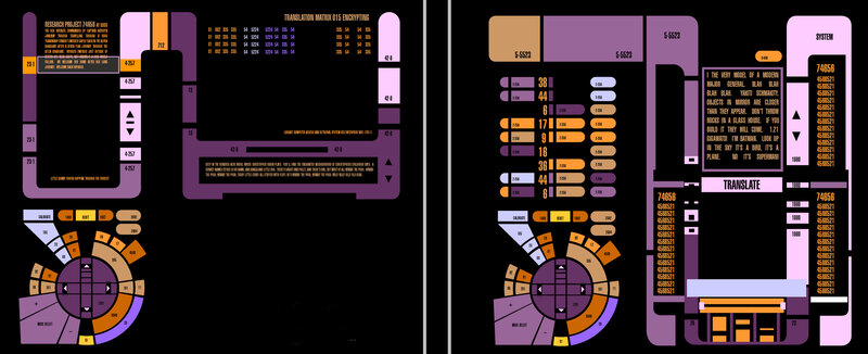 Star Trek computer interface