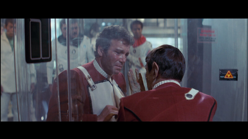Star Trek crew in a tense moment