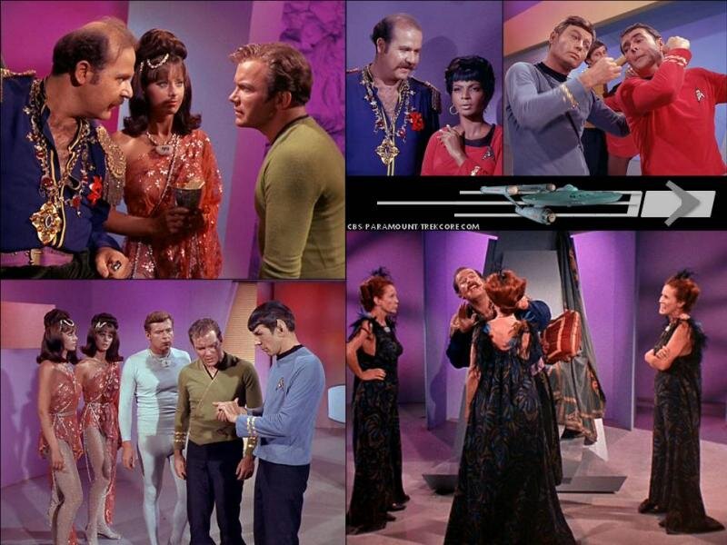 Star Trek Crew in Costumes
