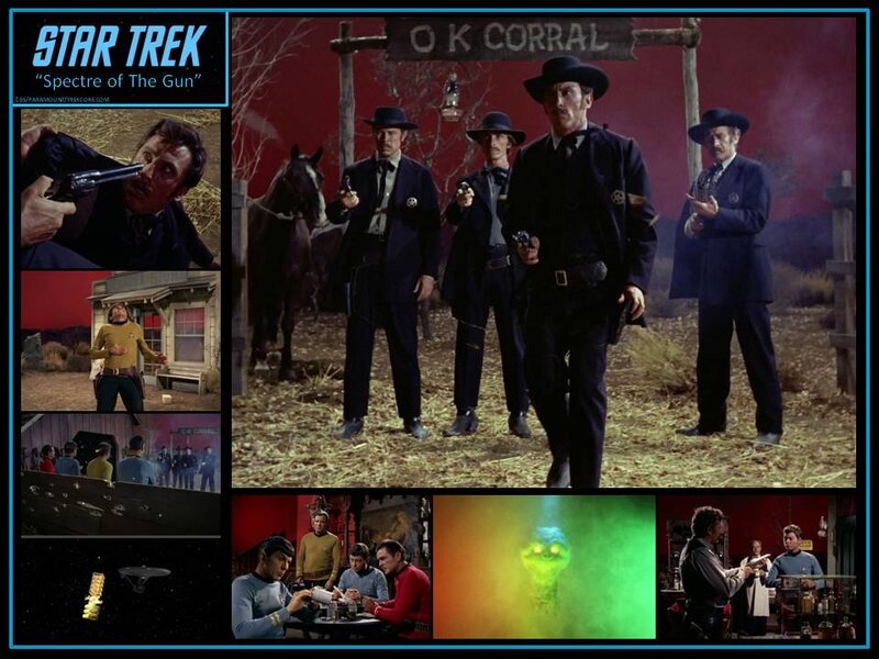 Star Trek Crew in Western Setting