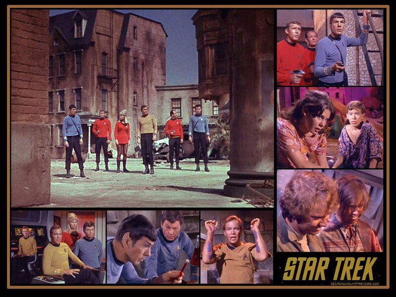 Star Trek Crew Members — Blue, Dramatic, Afternoon