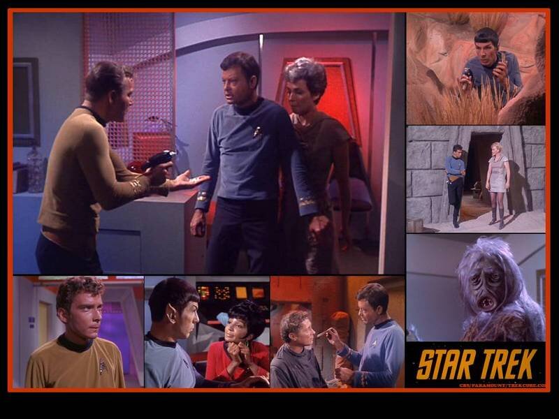 Star Trek Crew Members — Blue, Dramatic, Photograph, Alien Creature