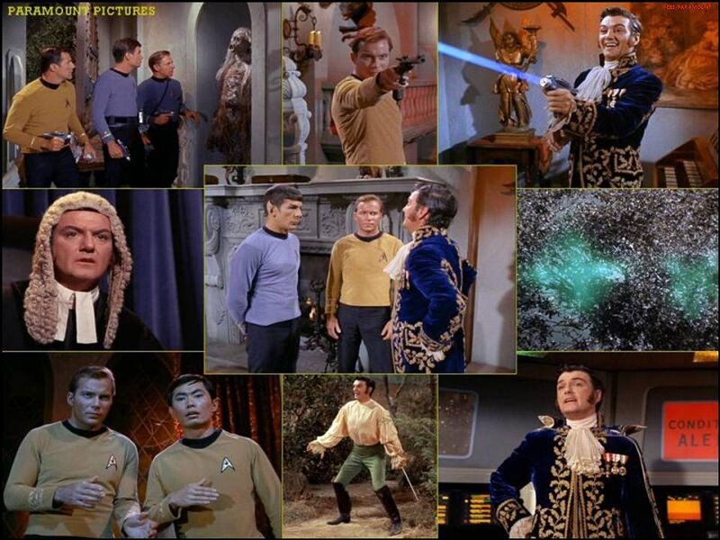 Star Trek Crew Members — Blue, Dramatic, Photograph, Costumes