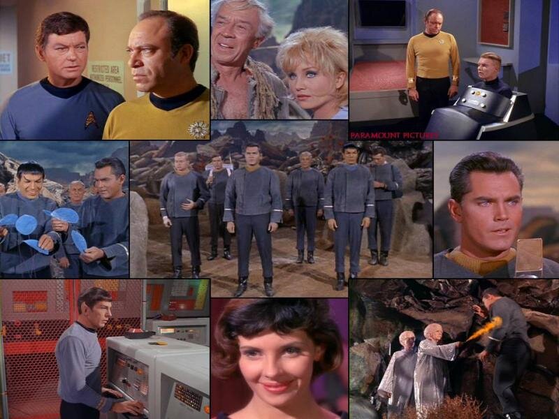 Star Trek Crew Members — Blue, Dramatic, Photograph, Spacecraft