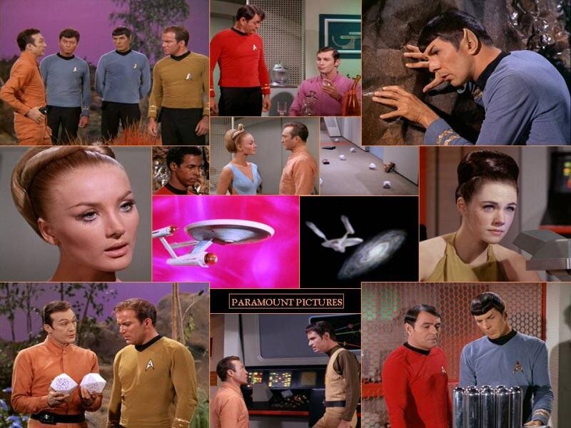 Star Trek Crew Members — Blue, Dramatic, Photograph, Spaceship, Space Station