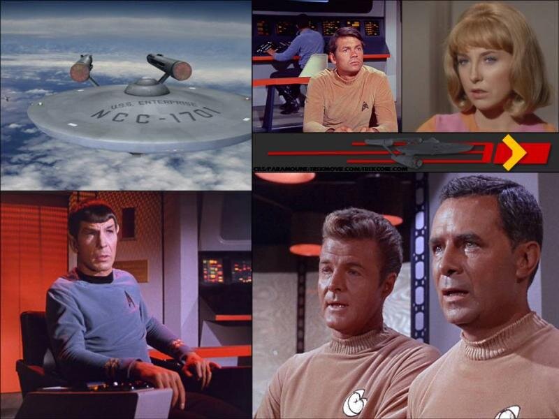 Star Trek Crew Members — Gray, Dramatic, Photograph