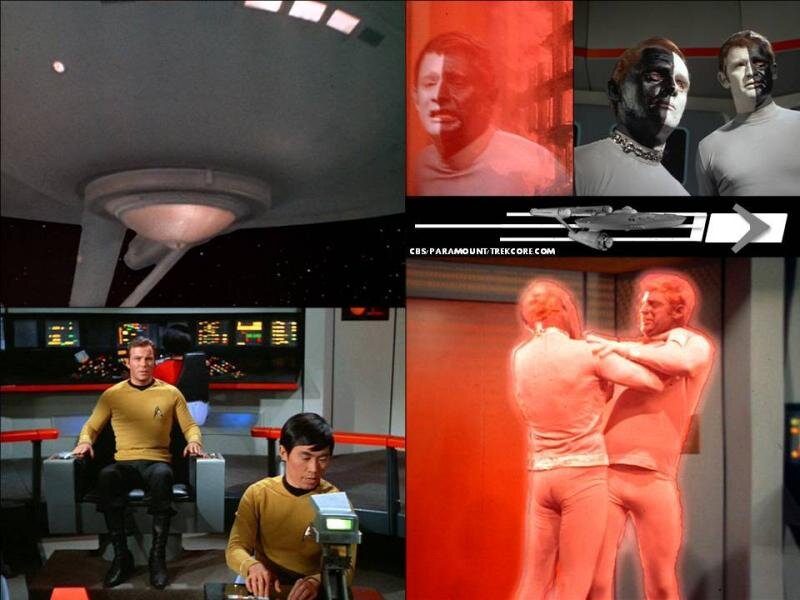Star Trek Crew Members — Gray, Dramatic