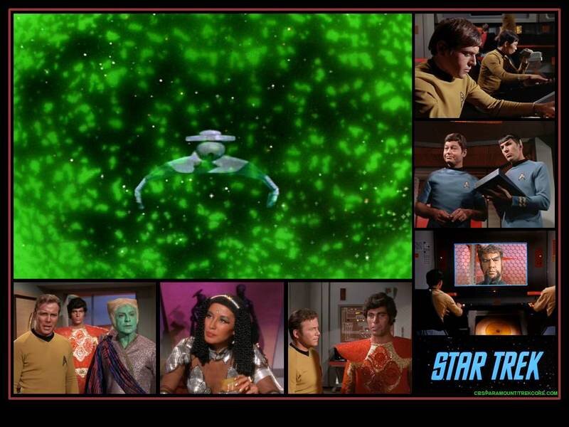 Star Trek Crew Members — Green, Dramatic, Photograph