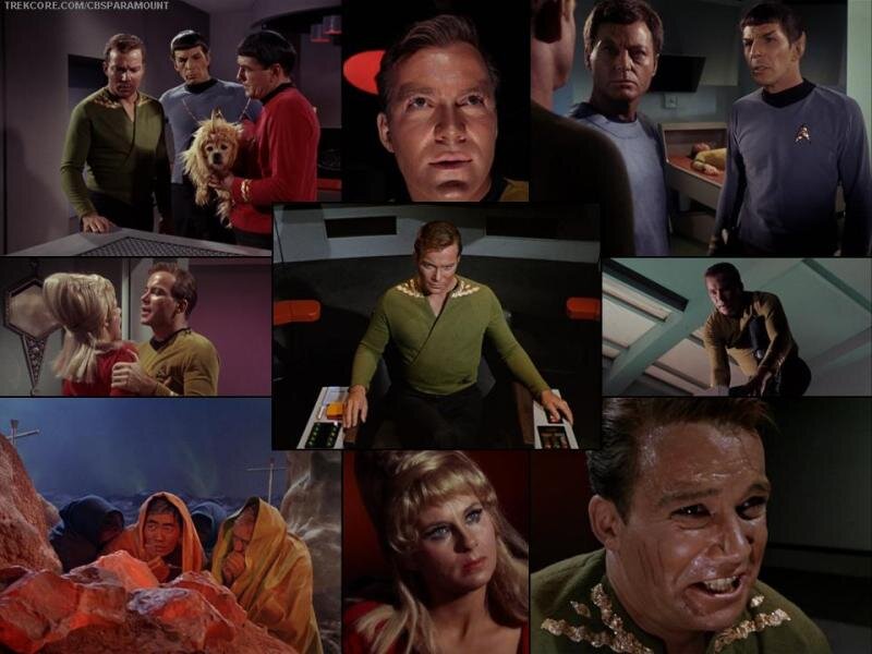 Star Trek Crew Members — Green, Dramatic