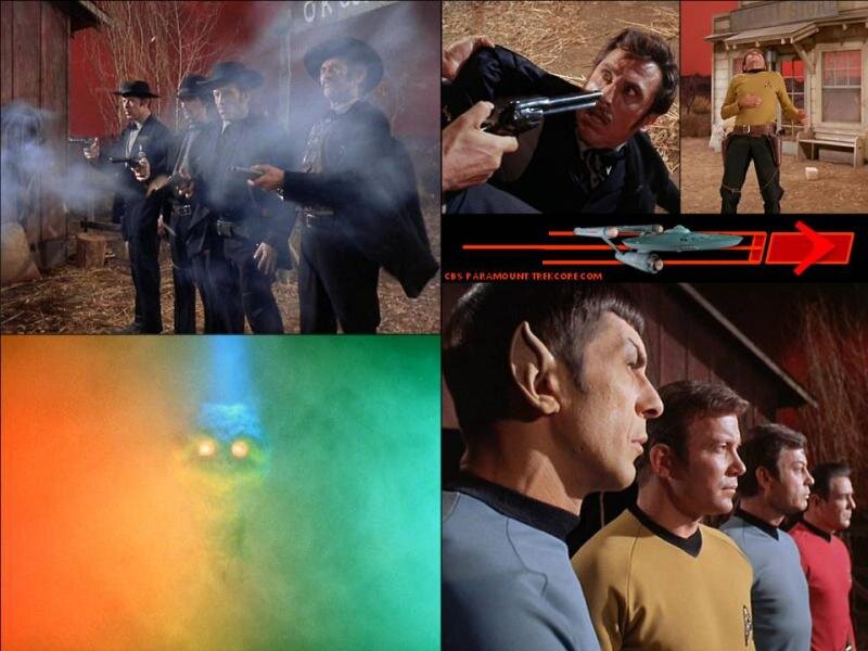 Star Trek Crew Members — Green