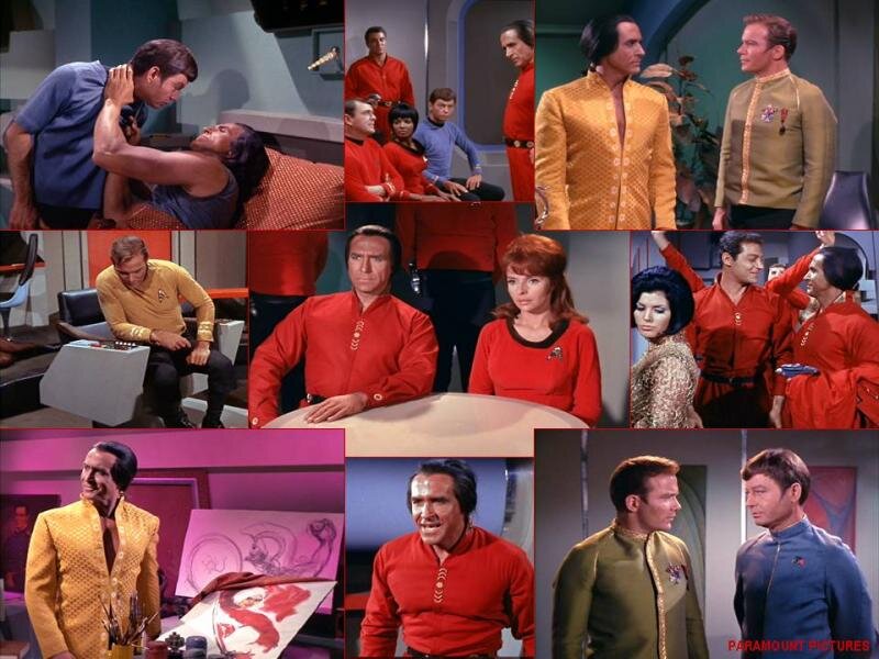 Star Trek Crew Members — Red, Dramatic