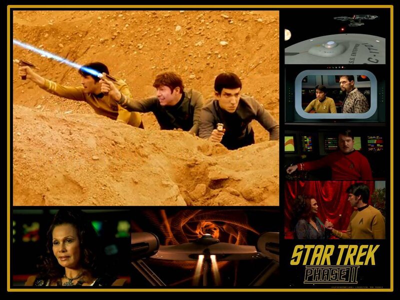 Star Trek Crew on Alien Planet — Brown