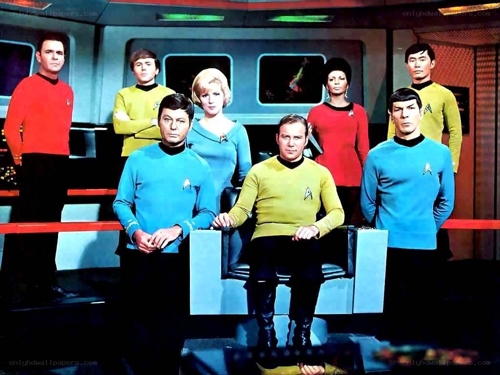 Star Trek crew portrait