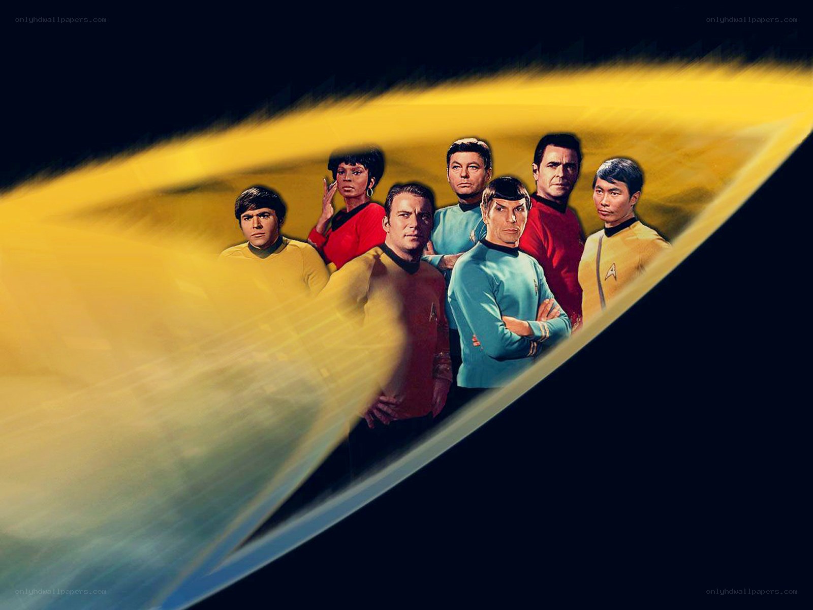 Star Trek crew portrait