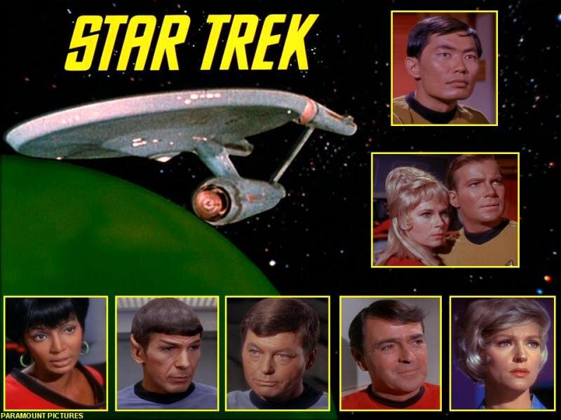Star Trek Crew Portraits — Black