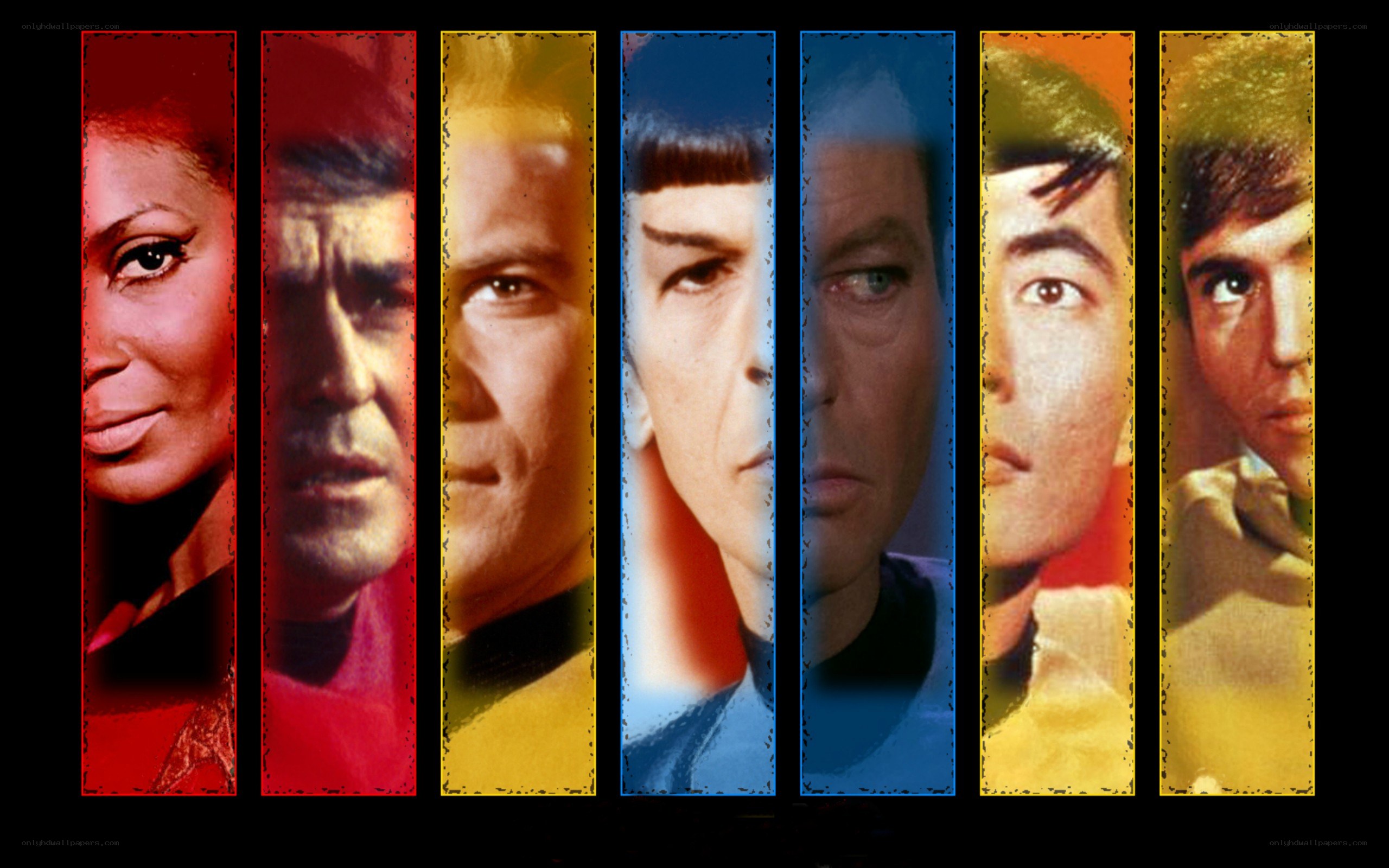 Star Trek crew portraits