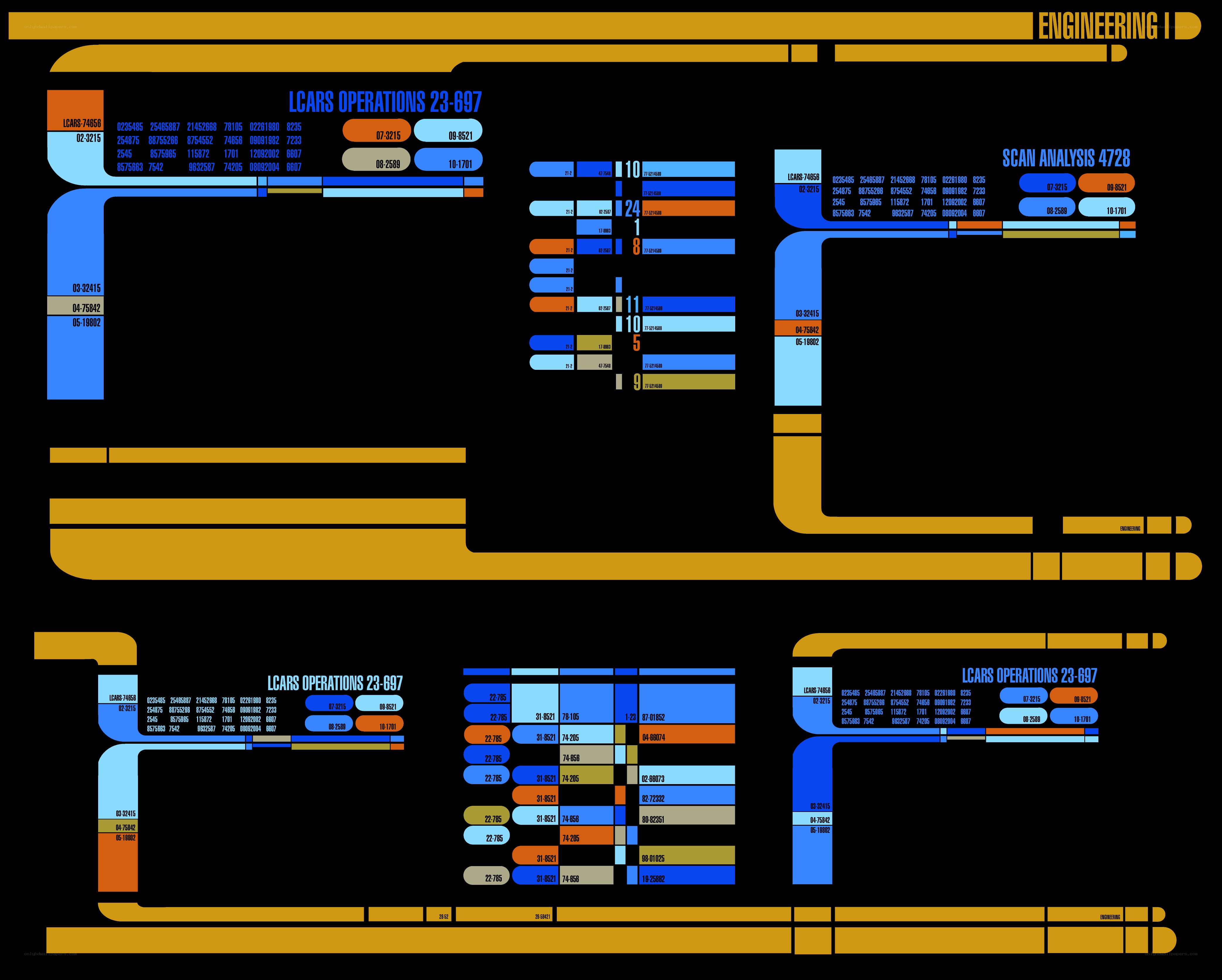 Star Trek engineering schematics