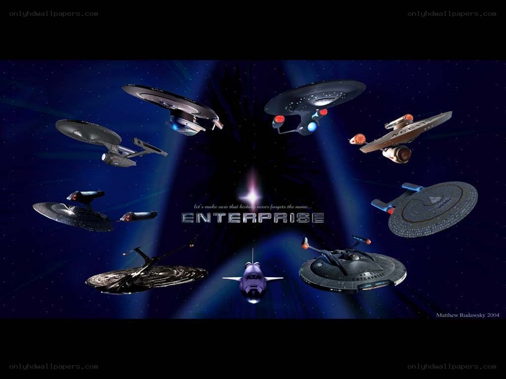 Star Trek Enterprise fleet