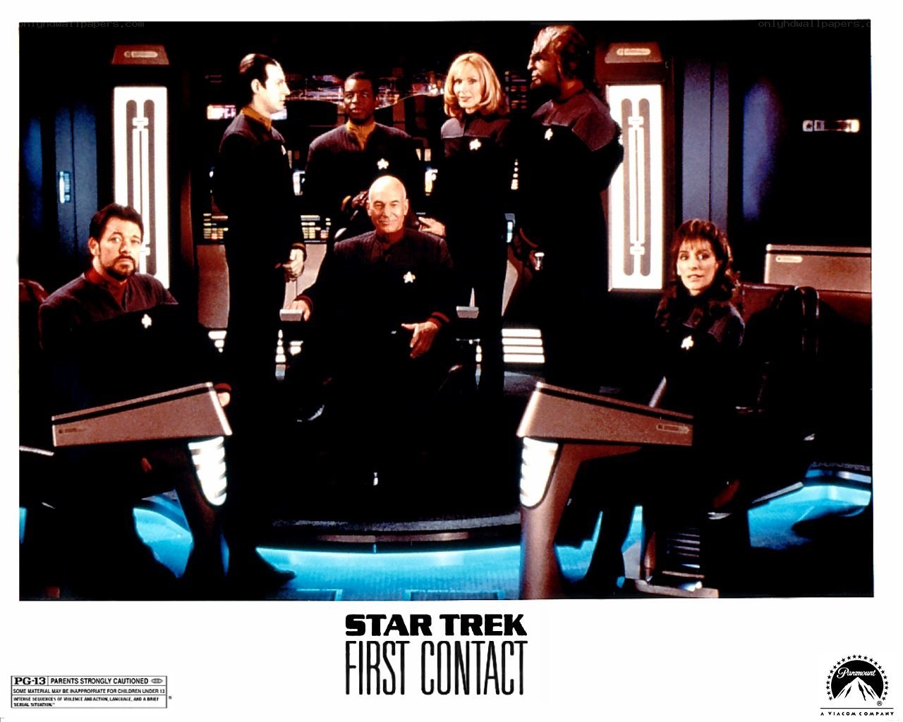 Star Trek: First Contact crew