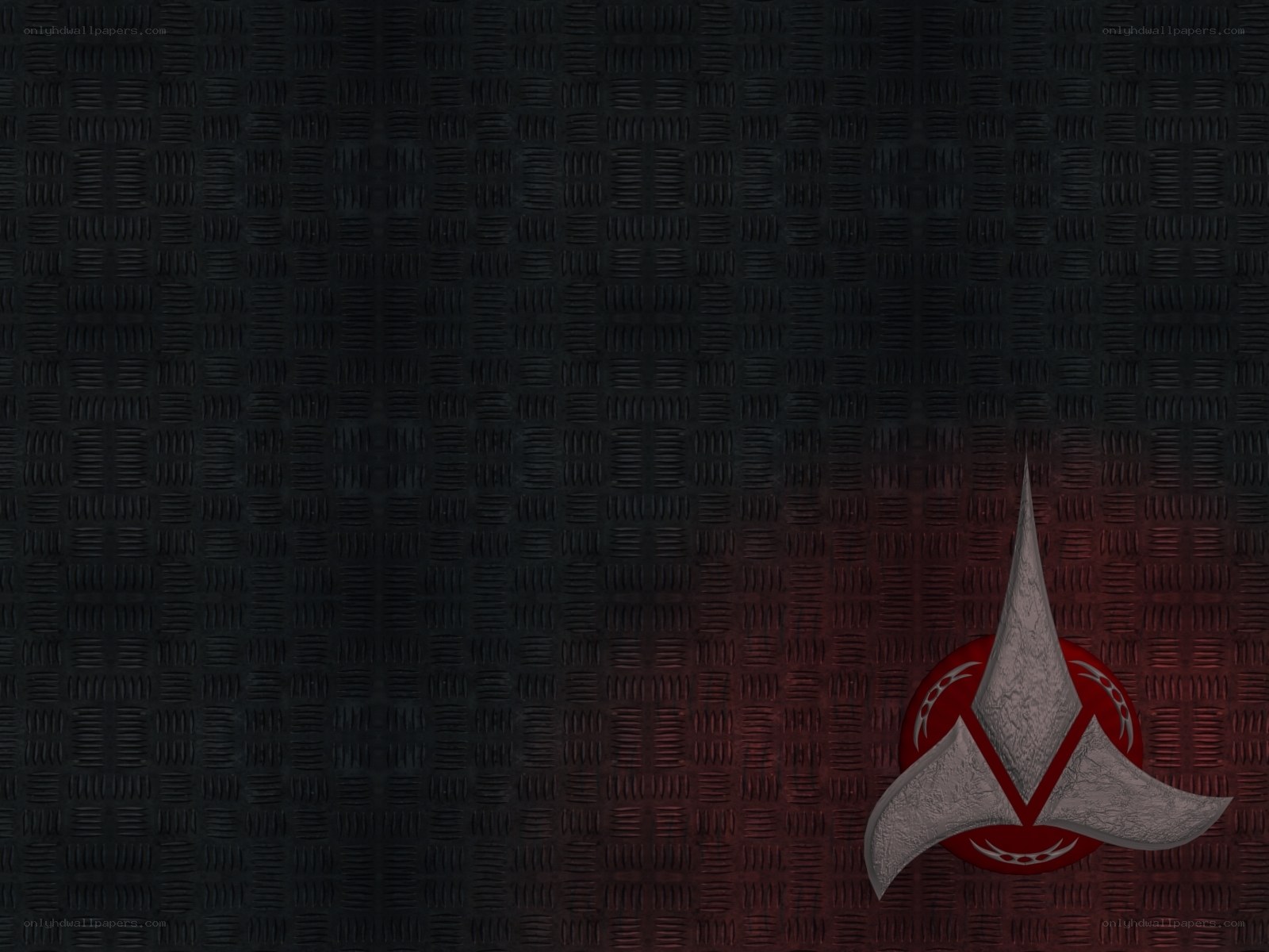 Star Trek insignia on textured background