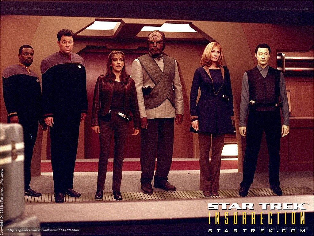 Star Trek: Insurrection cast
