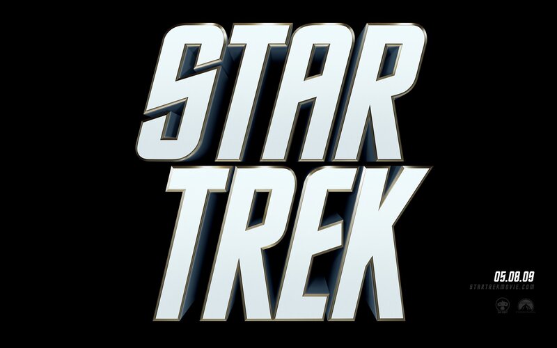 Star Trek Logo — Black, Dramatic