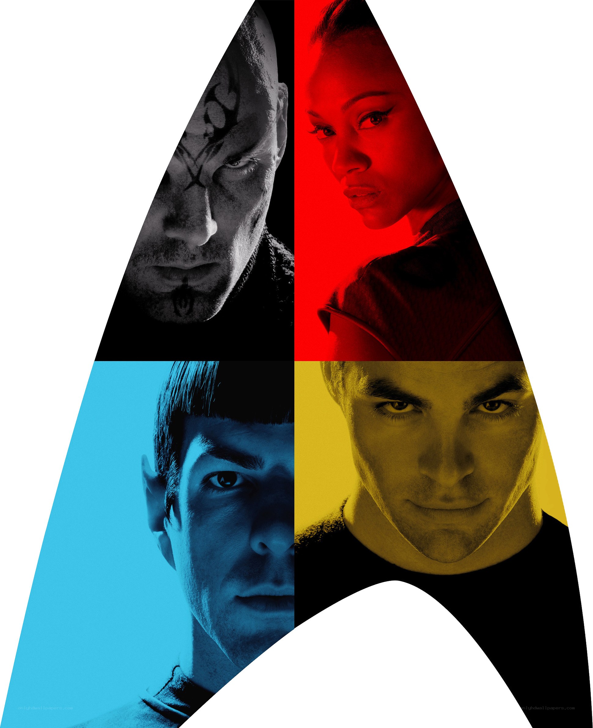 Star Trek movie character poster