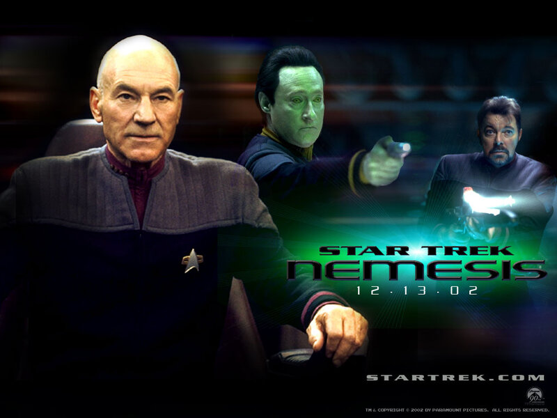 Star Trek Nemesis movie poster