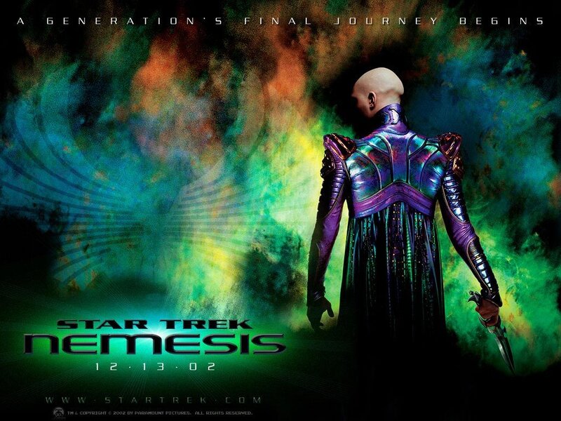 Star Trek Nemesis movie poster