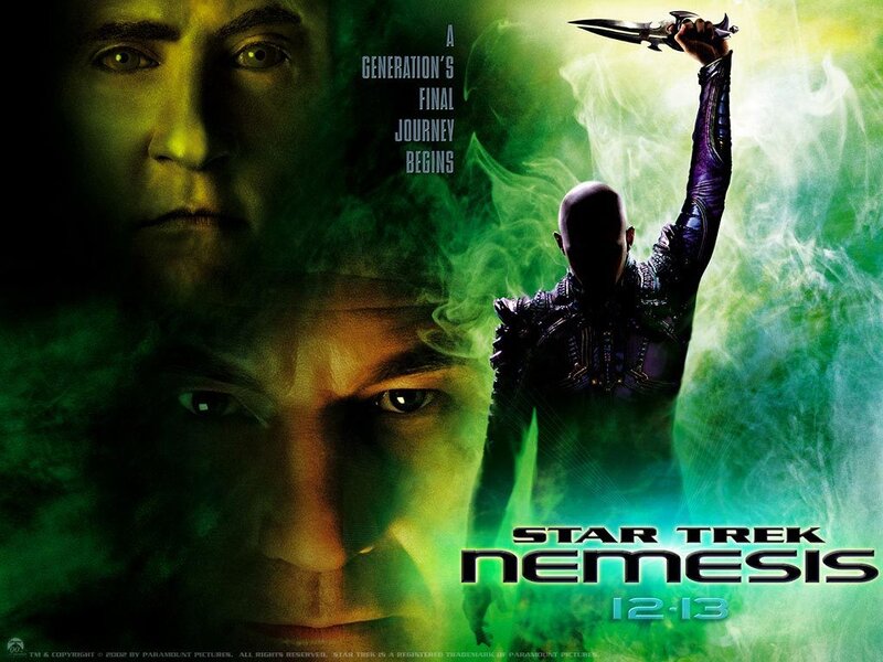 Star Trek Nemesis movie poster
